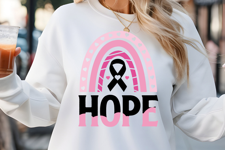 Hope SVG ,Breast Cancer SVG