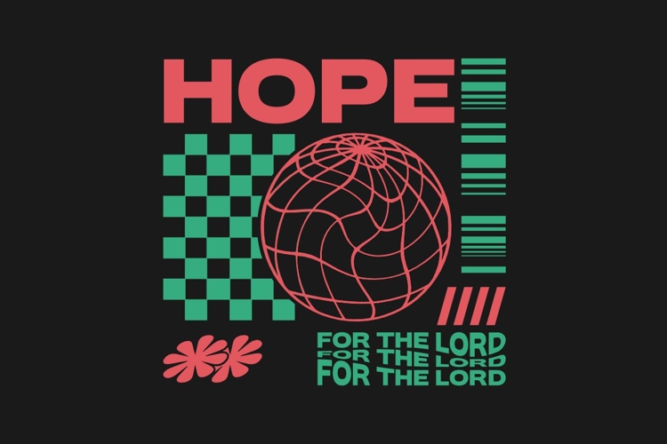 Hope Christian Streetwear T-shirt Design