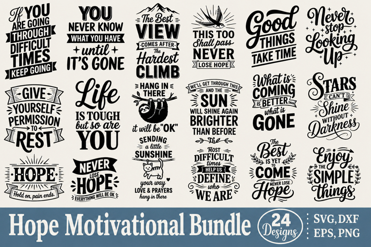 Hope Motivational Bundle