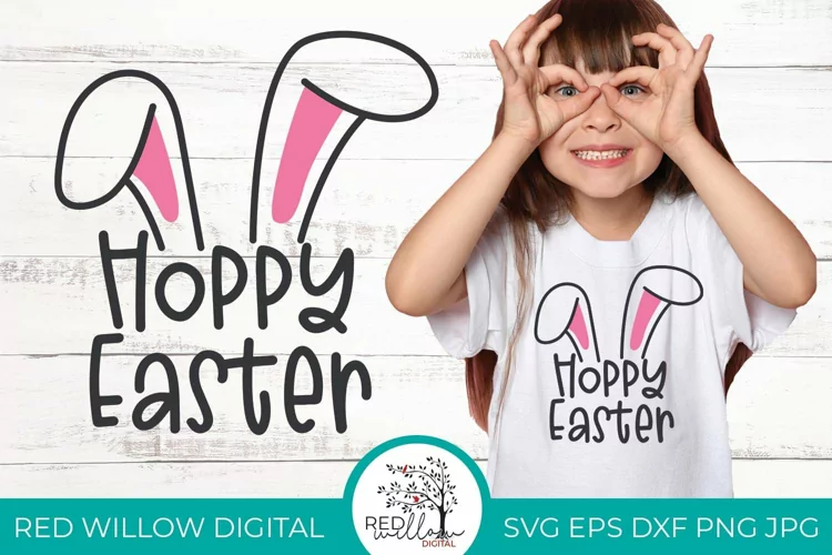 Hoppy Easter | Easter Shirt SVG
