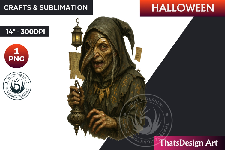 Halloween Witch Clipart Image 7