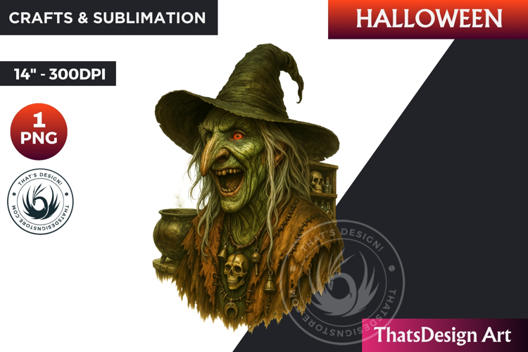 Halloween Witch Clipart Image 3
