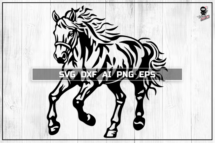 Horse SVG, Farm Animal Cut File