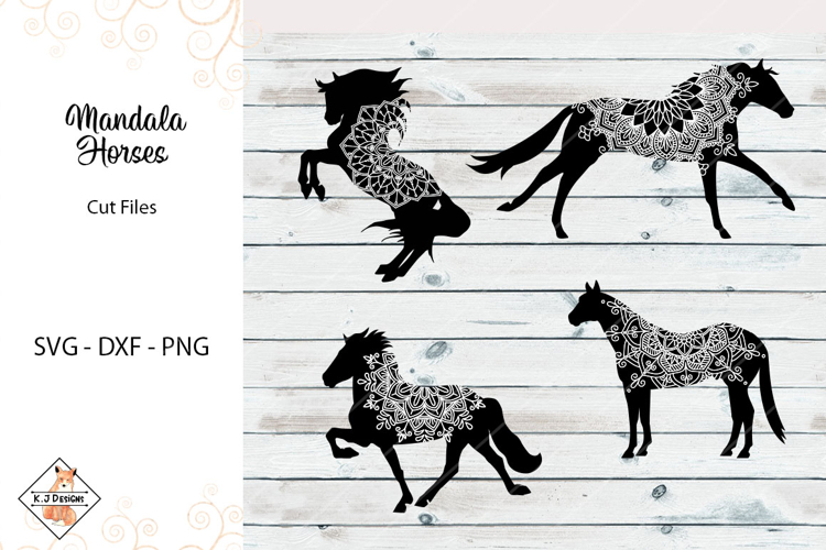 Mandala Design Horses | Zentangle Designs