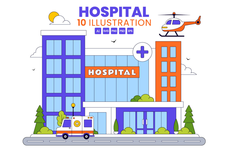 Hospital Illustration Image 13