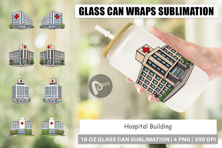 Glass Can Hospital Building