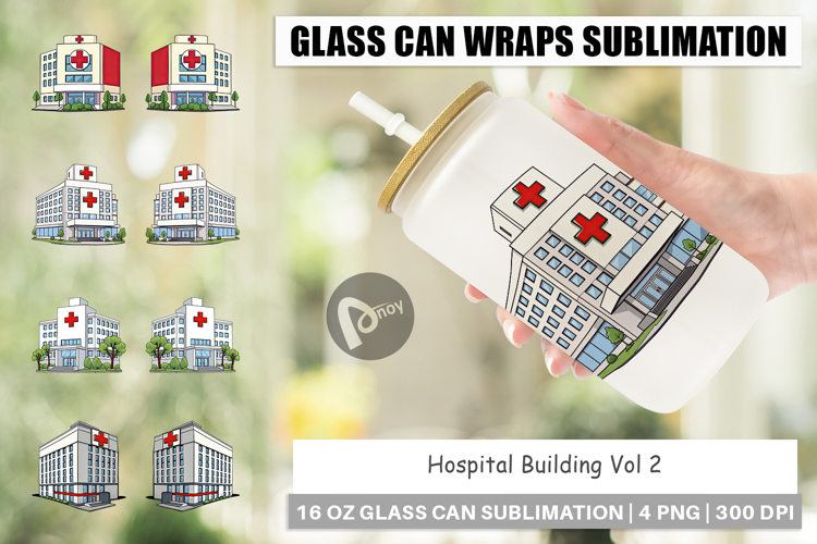 Glass Can Hospital Building