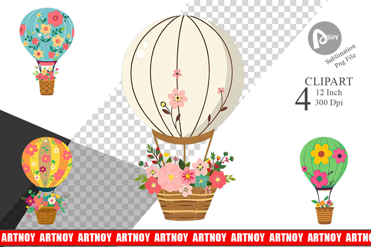 Hot Air Balloon Png