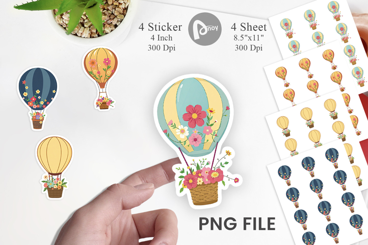 Hot Air Balloon Png Image 15