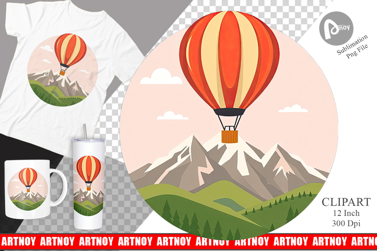 Hot Air Balloon Png Image 23