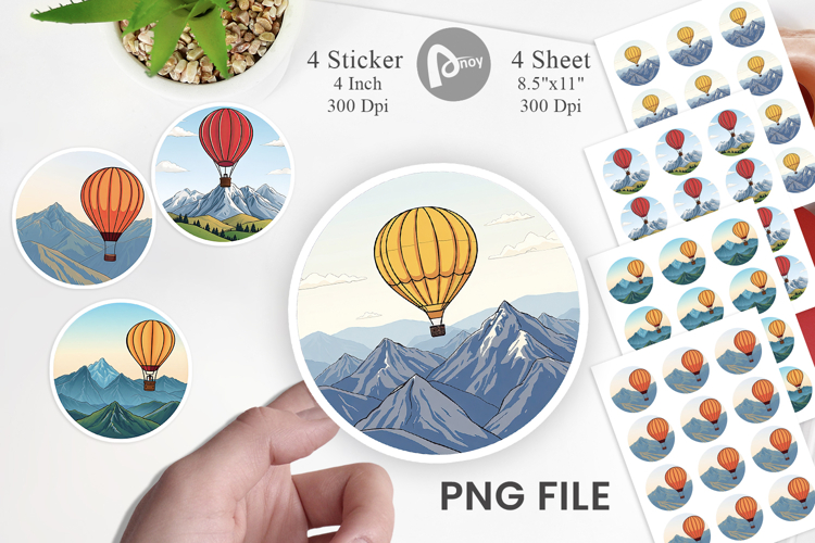 Hot Air Balloon Png Image 16