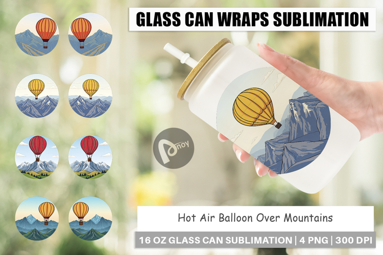Hot Air Balloon Clipart Image 19