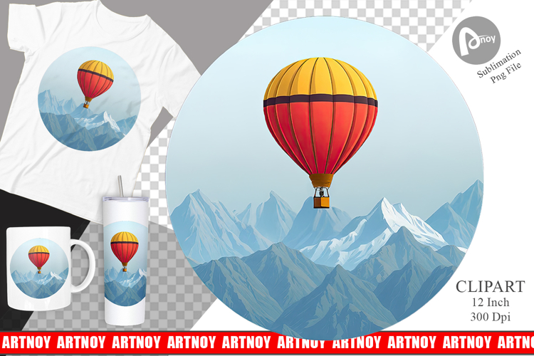 Hot Air Balloon Png Image 21