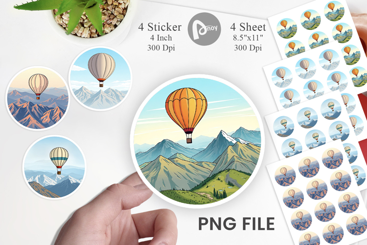 Hot Air Balloon Png Image 17