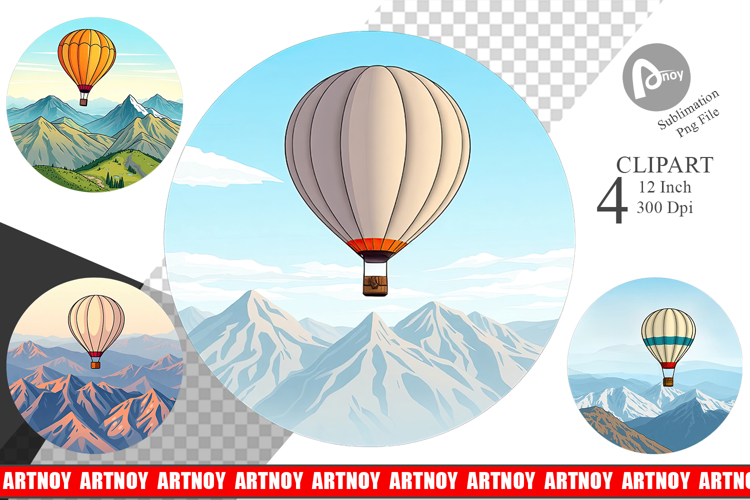 Hot Air Balloon Png Image 21