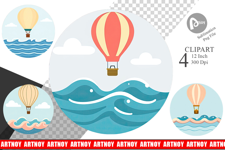 Hot Air Balloon Png Image 22
