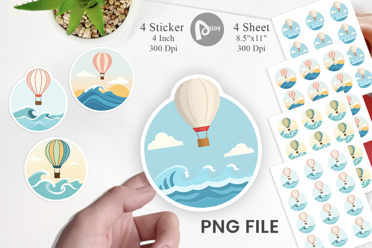 Hot Air Balloon Png Image 19