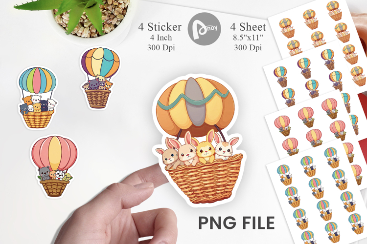 Hot Air Balloon Png Image 18