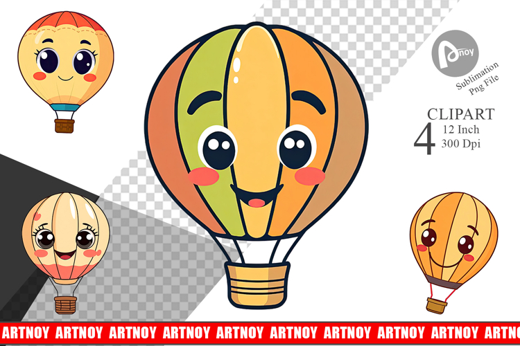 Hot Air Balloon Png Image 5