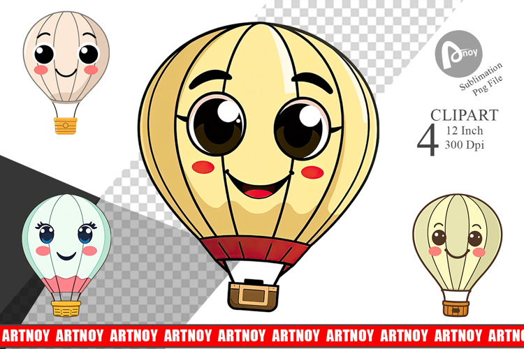Hot Air Balloon Png Image 5