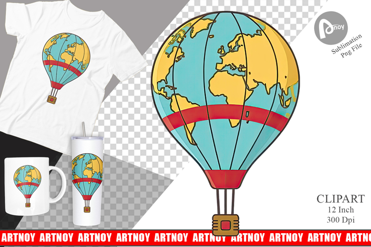 Hot Air Balloon Png Image 17