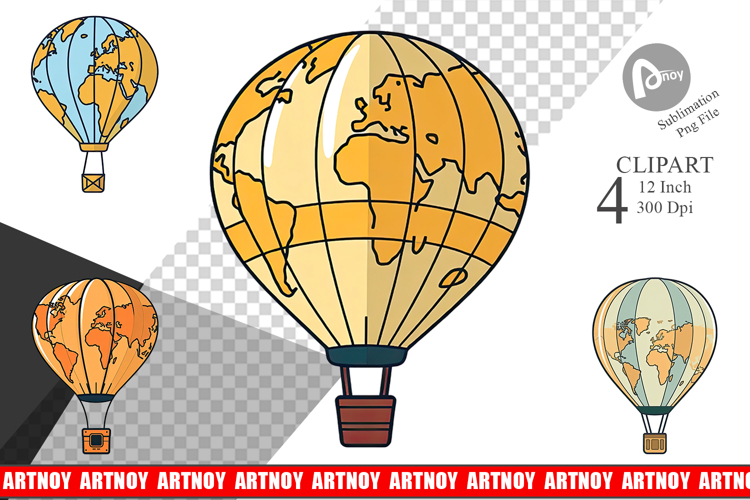 Hot Air Balloon Png Image 18