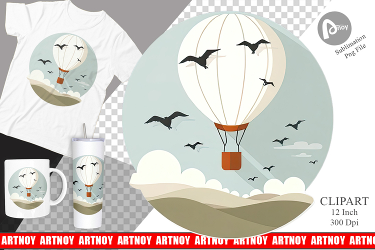 Hot Air Balloon Png Image 13