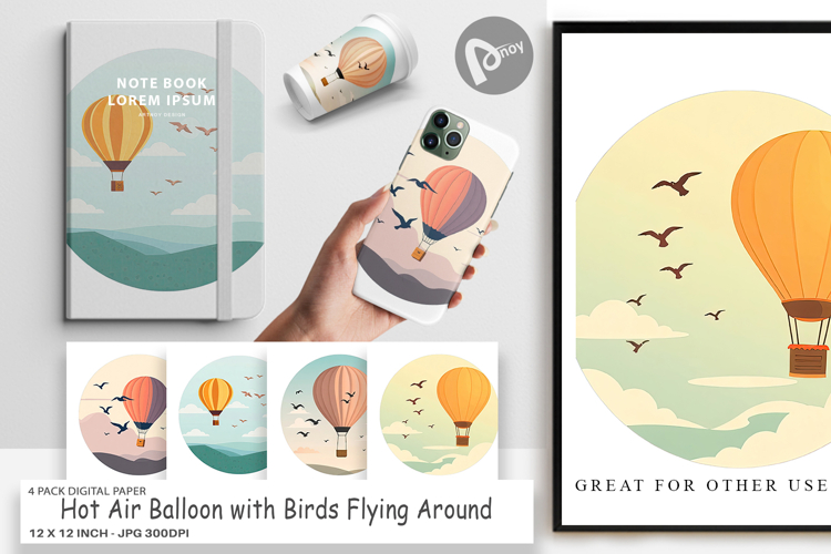 Balloon Background Image 4