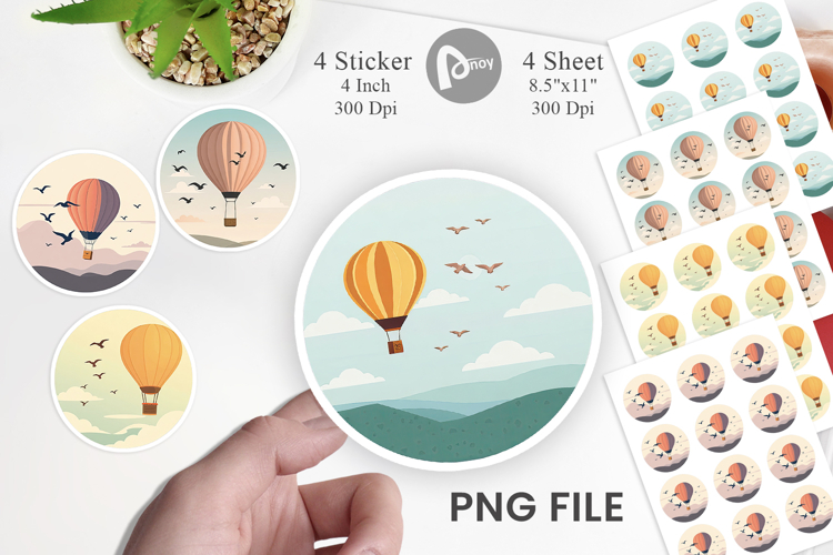 Hot Air Balloon Png Image 15