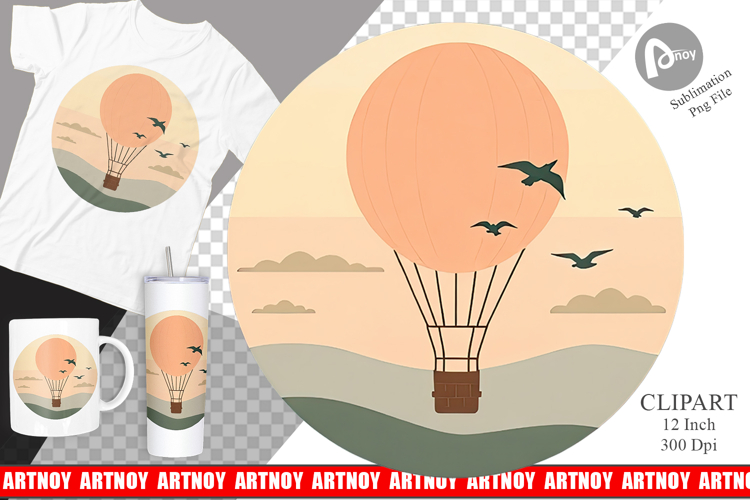 Hot Air Balloon Png Image 14