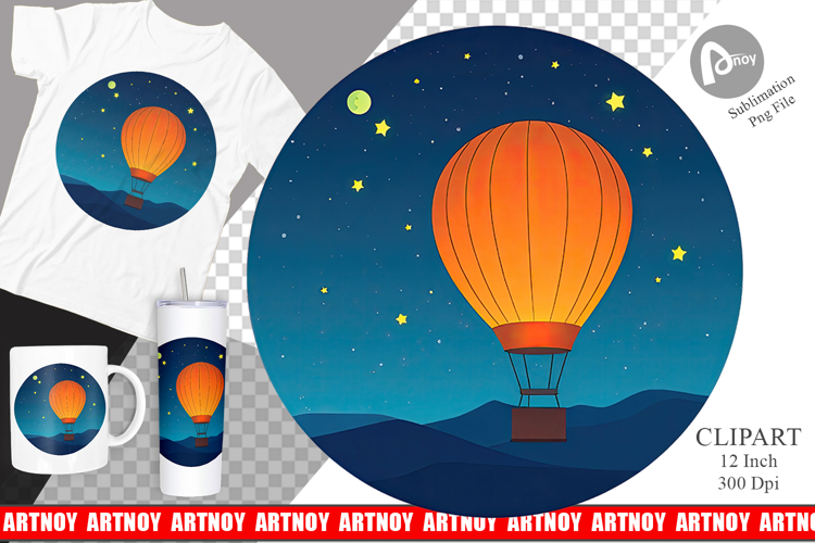 Hot Air Balloon Png Image 11