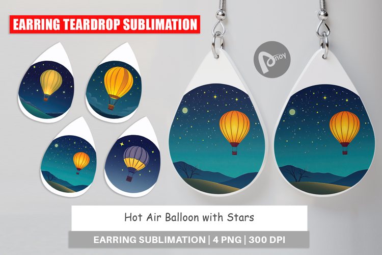 Hot Air Balloon Clipart Image 9