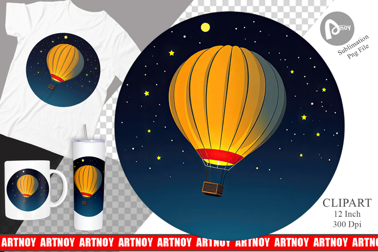 Hot Air Balloon Png Image 9