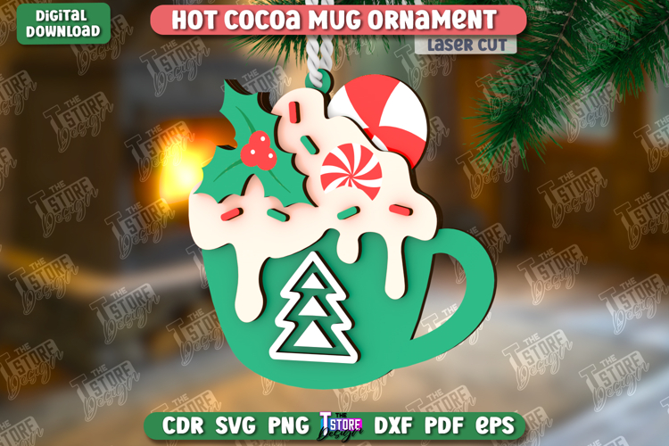 Hot Cocoa Mug Svg Image 11