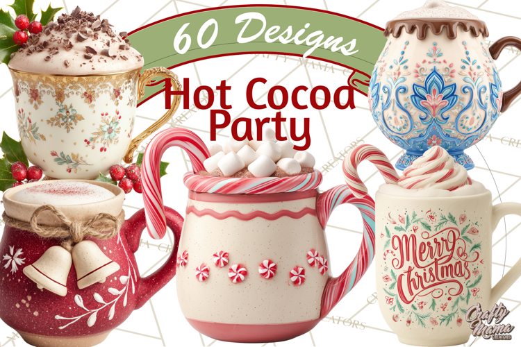 Hot Chocolate Mug Clipart Image 3