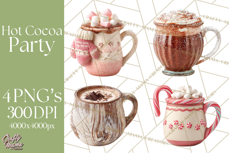 Hot Chocolate Mug Clipart Image 17