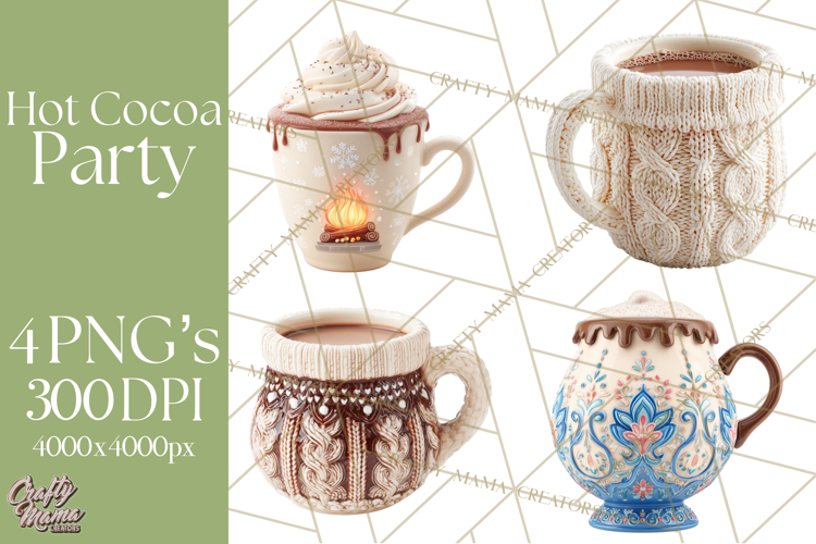 Hot Chocolate Mug Clipart Image 19