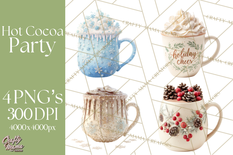 Hot Chocolate Mug Clipart Image 20