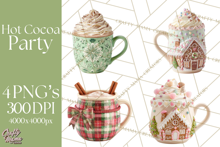 Hot Chocolate Mug Clipart Image 21