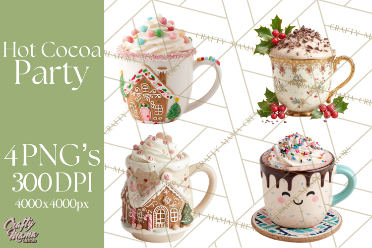 Hot Chocolate Mug Clipart Image 22