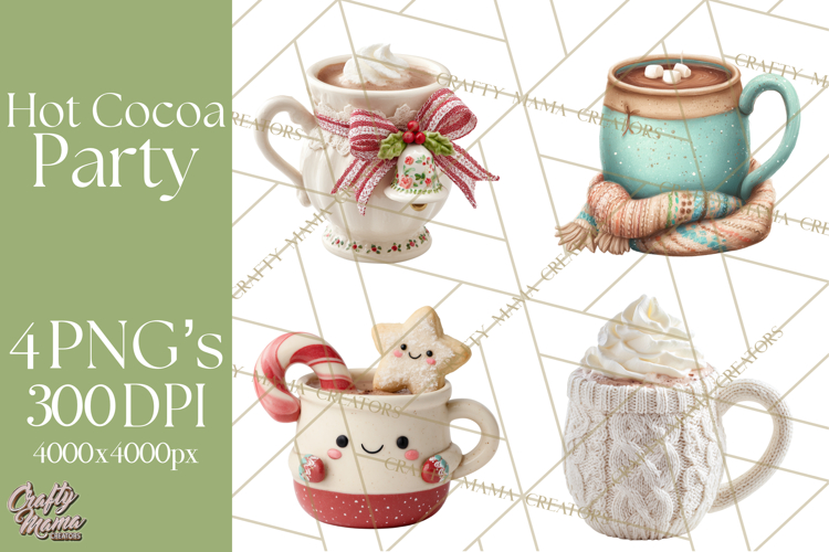 Hot Chocolate Mug Clipart Image 24