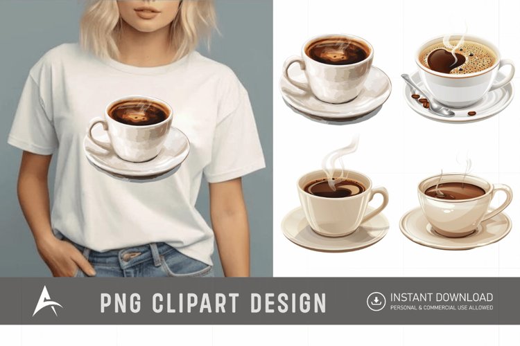 Coffee Cup Graphic Image 13