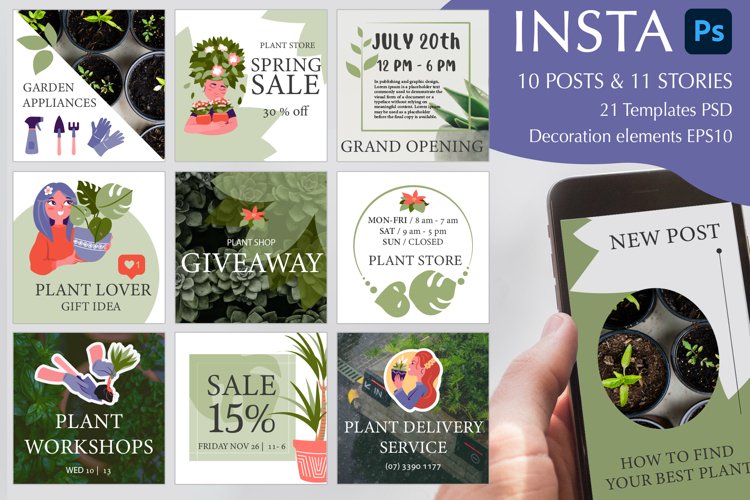 Instagram Feed Template Image 16