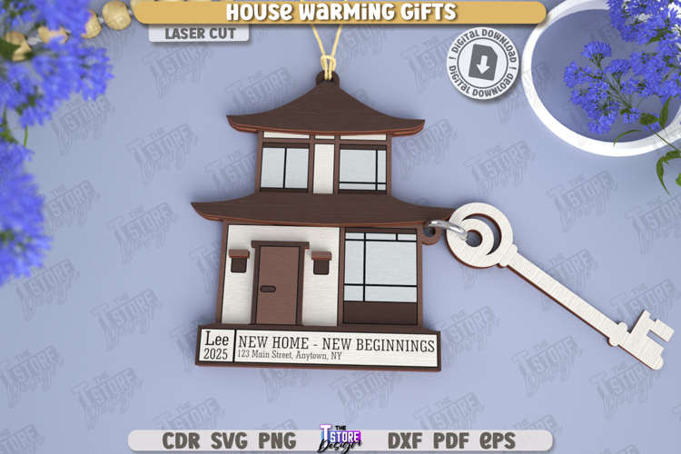 Keychain Template Svg Image 9
