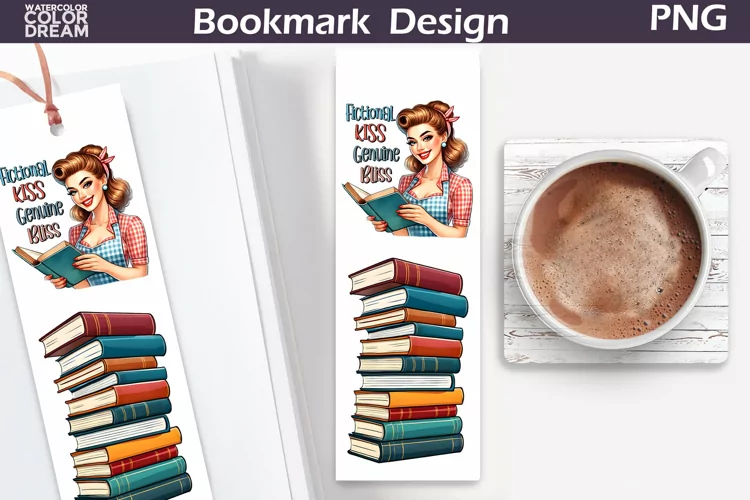 Funny Housewife Books Bookmark | Book Lover Bookmark