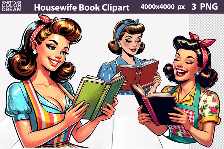 Reading book clipart Image 3