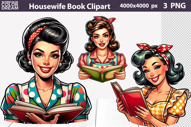 Reading book clipart Image 2