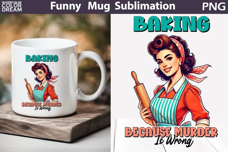 Retro Housewife Mug | Housewife Sarcastic Quotes Mug