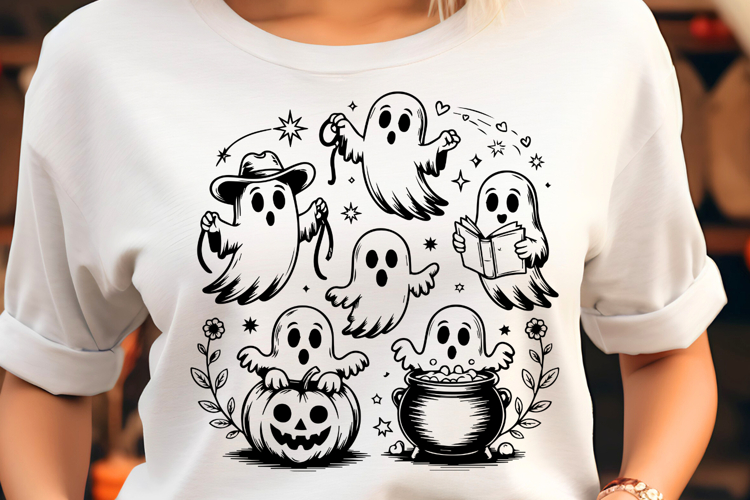 Cowboy Ghosts SVG