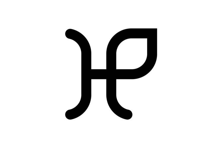 HP logo design